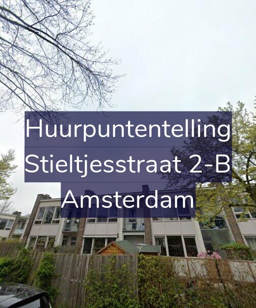 Foto gevel Huurpuntentelling voor Stieltjesstraat 2-B, Amsterdam