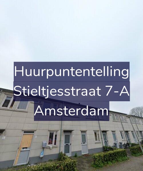 Foto gevel Huurpuntentelling voor Stieltjesstraat 7-A, Amsterdam