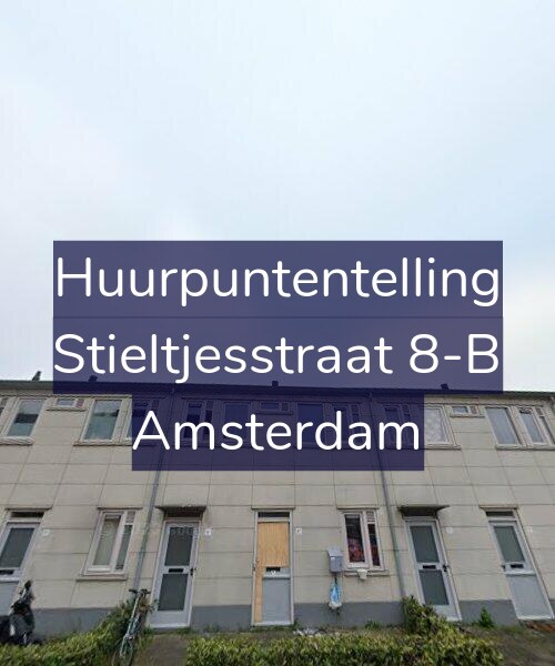 Foto gevel Huurpuntentelling voor Stieltjesstraat 8-B, Amsterdam
