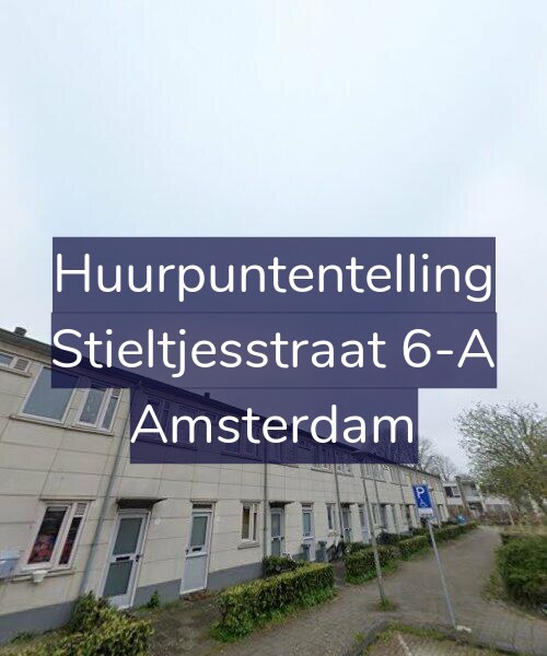Foto gevel Huurpuntentelling voor Stieltjesstraat 6-A, Amsterdam