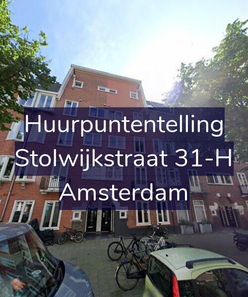 Foto gevel Huurpuntentelling voor Stolwijkstraat 31-H, Amsterdam