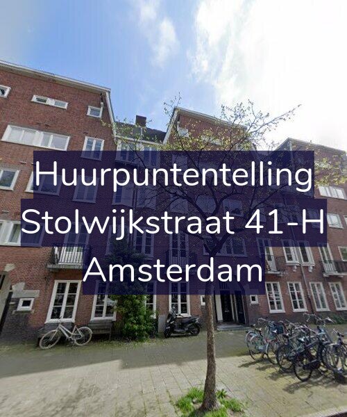 Foto gevel Huurpuntentelling voor Stolwijkstraat 41-H, Amsterdam