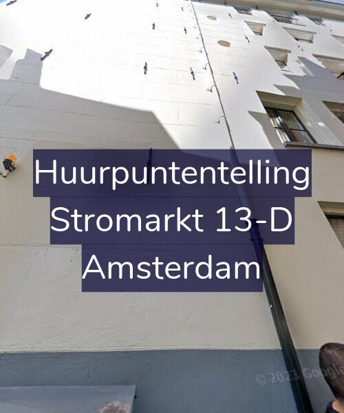 Foto gevel Huurpuntentelling voor Stromarkt 13-D, Amsterdam