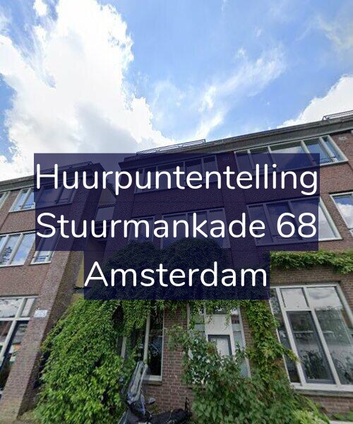Foto gevel Huurpuntentelling voor Stuurmankade 68, Amsterdam