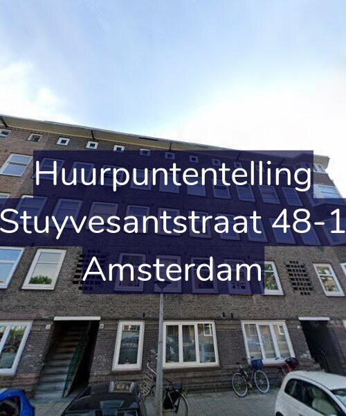 Foto gevel Huurpuntentelling voor Stuyvesantstraat 48-1, Amsterdam