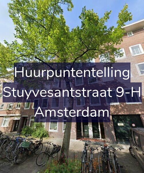 Foto gevel Huurpuntentelling voor Stuyvesantstraat 9-H, Amsterdam