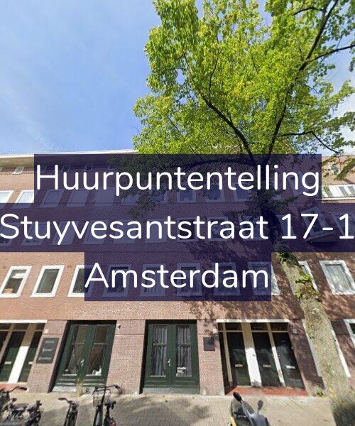 Foto gevel Huurpuntentelling voor Stuyvesantstraat 17-1, Amsterdam