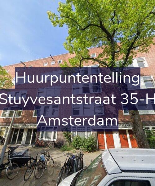 Foto gevel Huurpuntentelling voor Stuyvesantstraat 35-H, Amsterdam