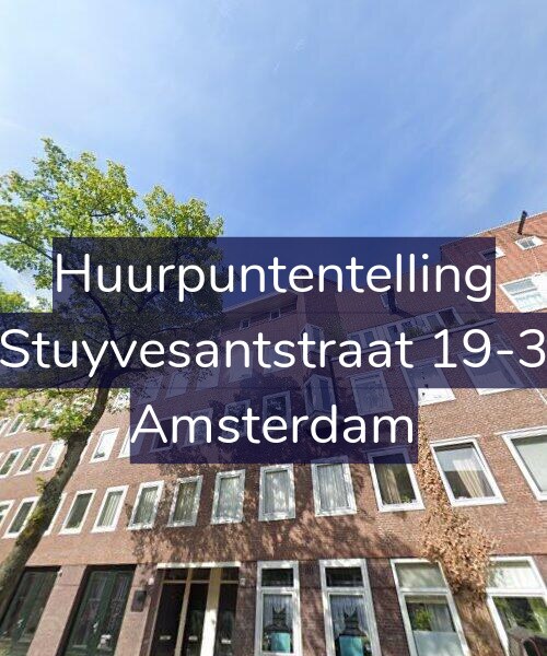 Foto gevel Huurpuntentelling voor Stuyvesantstraat 19-3, Amsterdam