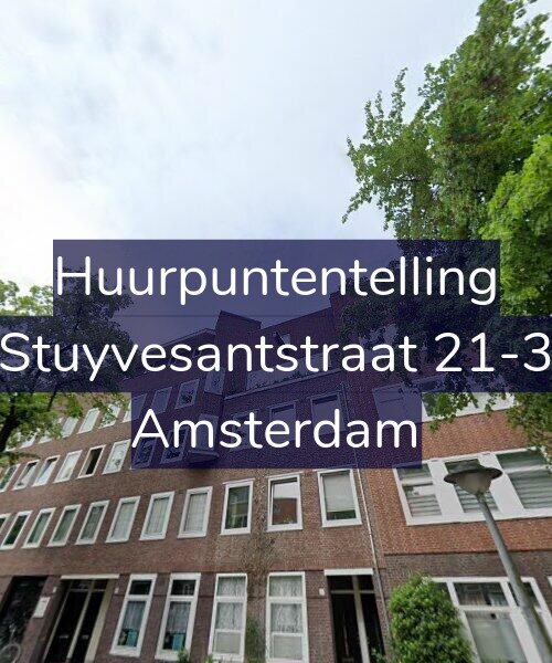 Foto gevel Huurpuntentelling voor Stuyvesantstraat 21-3, Amsterdam