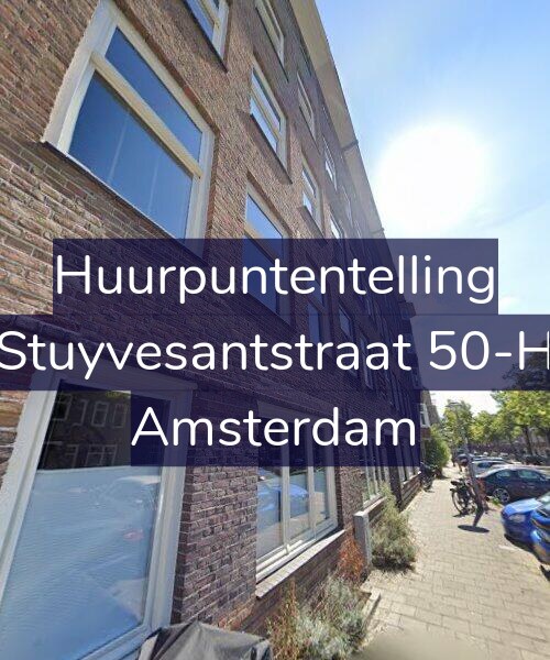 Foto gevel Huurpuntentelling voor Stuyvesantstraat 50-H, Amsterdam