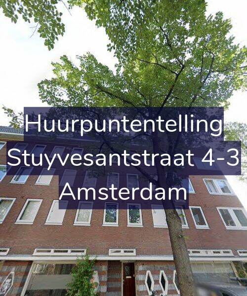 Foto gevel Huurpuntentelling voor Stuyvesantstraat 4-3, Amsterdam