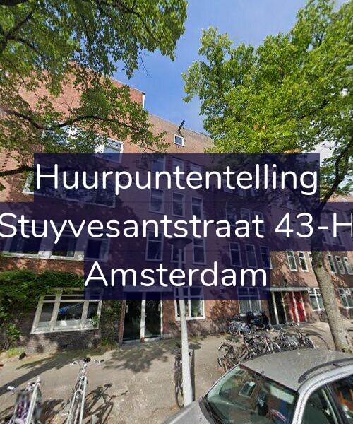 Foto gevel Huurpuntentelling voor Stuyvesantstraat 43-H, Amsterdam