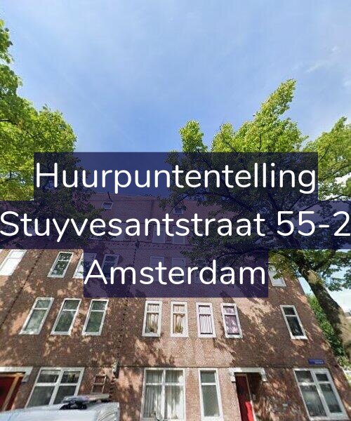 Foto gevel Huurpuntentelling voor Stuyvesantstraat 55-2, Amsterdam