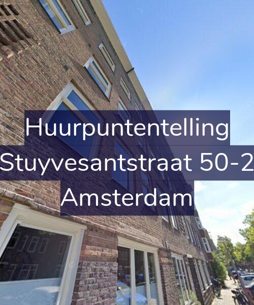 Foto gevel Huurpuntentelling voor Stuyvesantstraat 50-2, Amsterdam