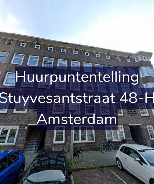 Foto gevel Huurpuntentelling voor Stuyvesantstraat 48-H, Amsterdam