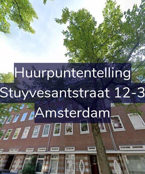 Foto gevel Huurpuntentelling voor Stuyvesantstraat 12-3, Amsterdam