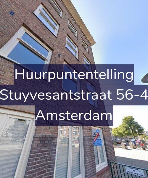 Foto gevel Huurpuntentelling voor Stuyvesantstraat 56-4, Amsterdam