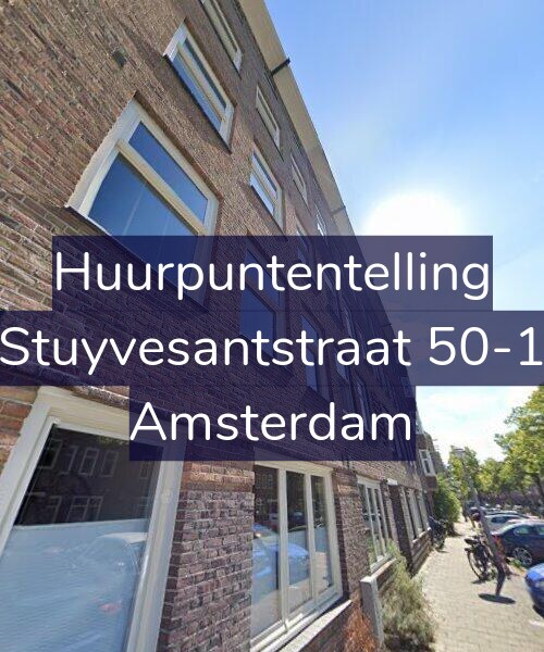 Foto gevel Huurpuntentelling voor Stuyvesantstraat 50-1, Amsterdam