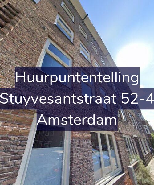 Foto gevel Huurpuntentelling voor Stuyvesantstraat 52-4, Amsterdam