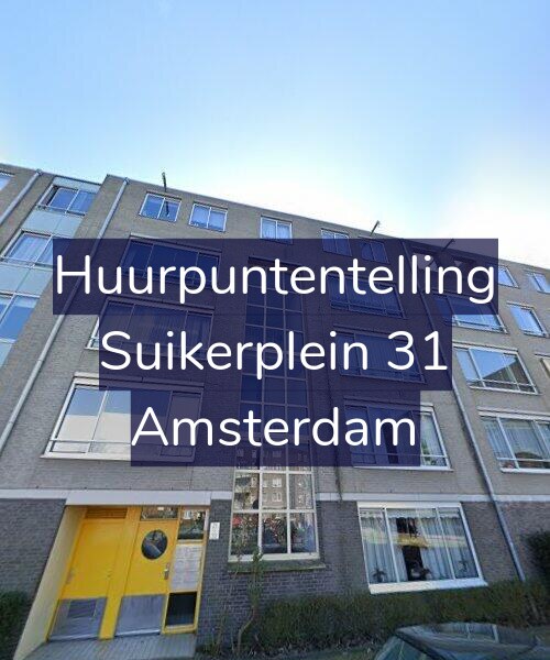 Foto gevel Huurpuntentelling voor Suikerplein 31, Amsterdam