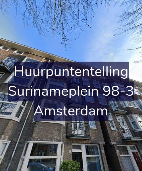 Foto gevel Huurpuntentelling voor Surinameplein 98-3, Amsterdam