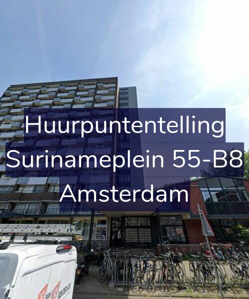 Foto gevel Huurpuntentelling voor Surinameplein 55-B8, Amsterdam