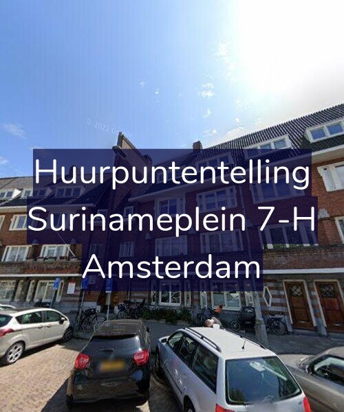 Foto gevel Huurpuntentelling voor Surinameplein 7-H, Amsterdam