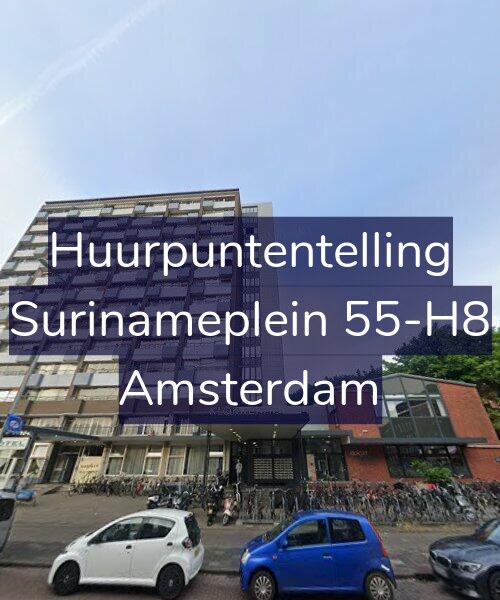 Foto gevel Huurpuntentelling voor Surinameplein 55-H8, Amsterdam