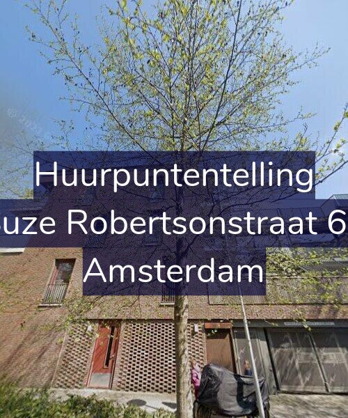Foto gevel Huurpuntentelling voor Suze Robertsonstraat 67, Amsterdam