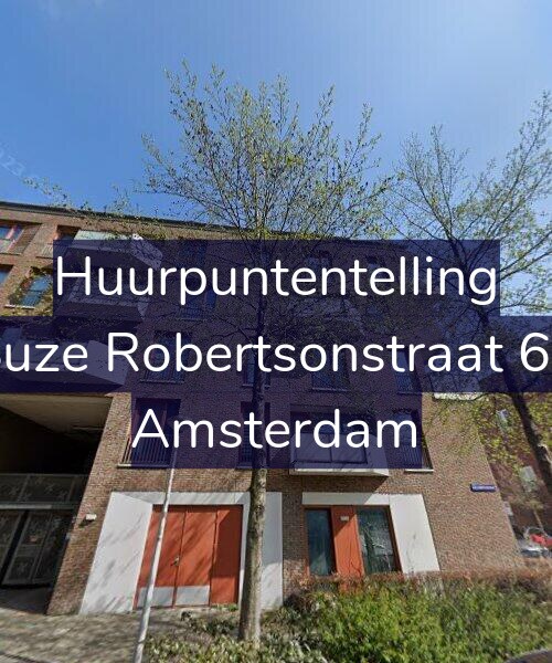 Foto gevel Huurpuntentelling voor Suze Robertsonstraat 66, Amsterdam