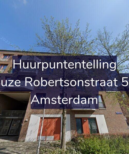 Foto gevel Huurpuntentelling voor Suze Robertsonstraat 52, Amsterdam