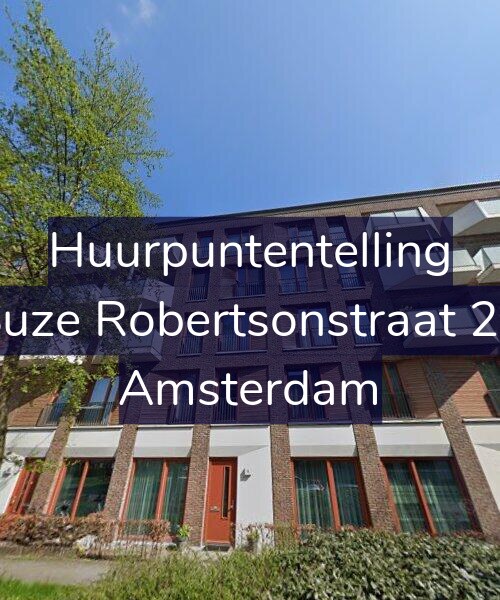 Foto gevel Huurpuntentelling voor Suze Robertsonstraat 22, Amsterdam
