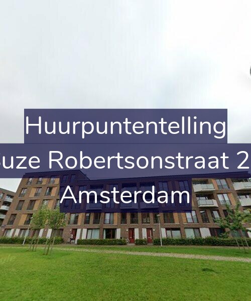 Foto gevel Huurpuntentelling voor Suze Robertsonstraat 23, Amsterdam