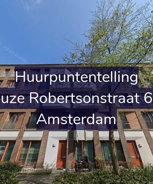Foto gevel Huurpuntentelling voor Suze Robertsonstraat 62, Amsterdam