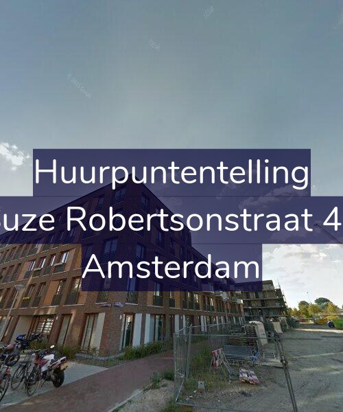 Foto gevel Huurpuntentelling voor Suze Robertsonstraat 45, Amsterdam