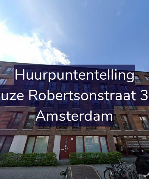 Foto gevel Huurpuntentelling voor Suze Robertsonstraat 31, Amsterdam