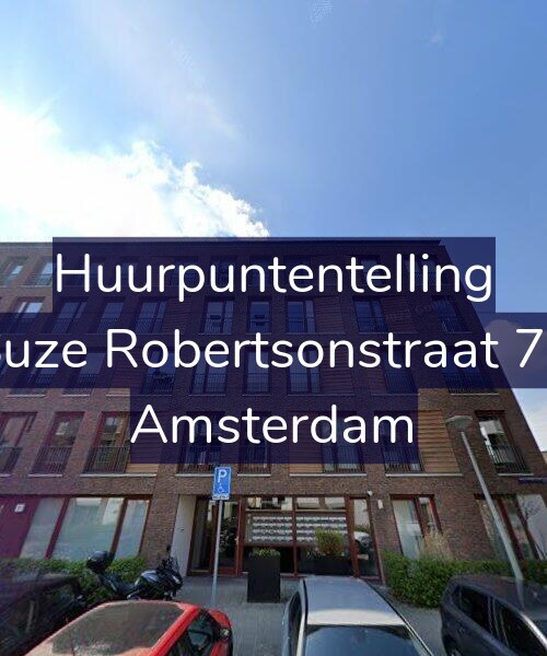 Foto gevel Huurpuntentelling voor Suze Robertsonstraat 75, Amsterdam