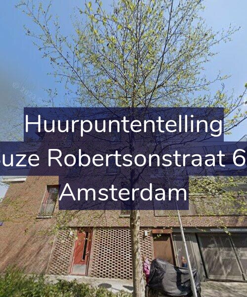 Foto gevel Huurpuntentelling voor Suze Robertsonstraat 63, Amsterdam