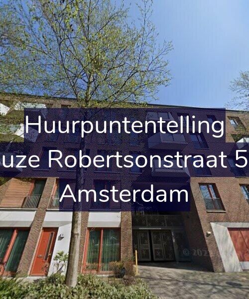 Foto gevel Huurpuntentelling voor Suze Robertsonstraat 50, Amsterdam