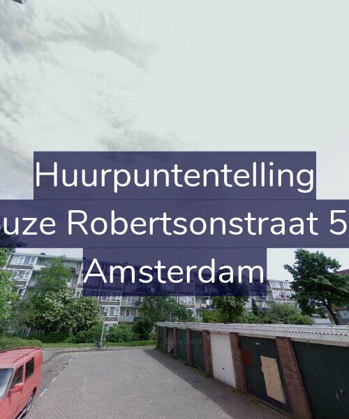 Foto gevel Huurpuntentelling voor Suze Robertsonstraat 56, Amsterdam