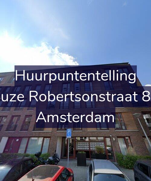 Foto gevel Huurpuntentelling voor Suze Robertsonstraat 87, Amsterdam