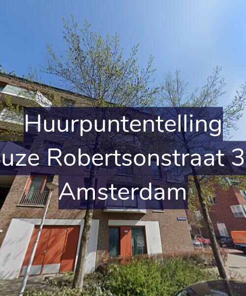 Foto gevel Huurpuntentelling voor Suze Robertsonstraat 38, Amsterdam