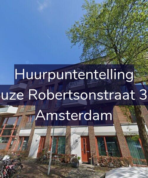 Foto gevel Huurpuntentelling voor Suze Robertsonstraat 30, Amsterdam