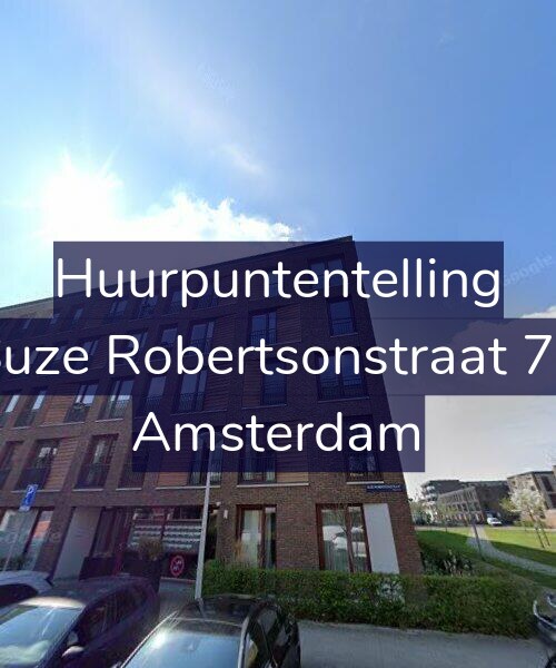 Foto gevel Huurpuntentelling voor Suze Robertsonstraat 73, Amsterdam