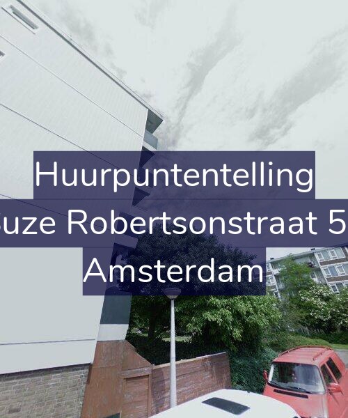 Foto gevel Huurpuntentelling voor Suze Robertsonstraat 54, Amsterdam