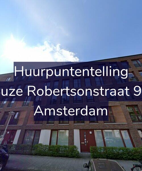 Foto gevel Huurpuntentelling voor Suze Robertsonstraat 91, Amsterdam