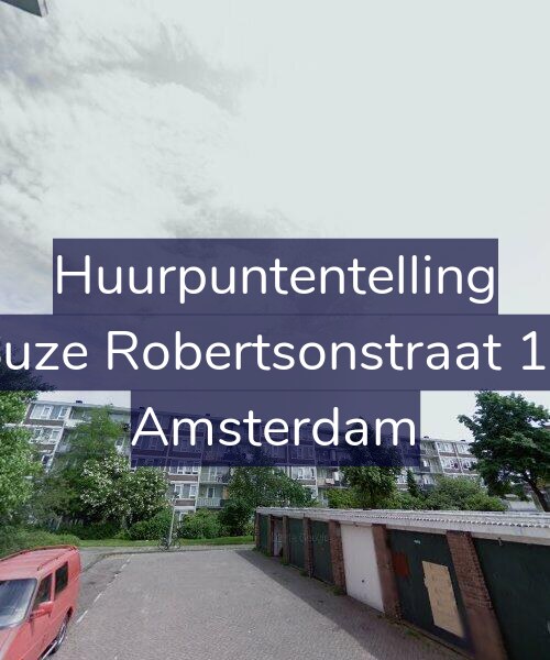 Foto gevel Huurpuntentelling voor Suze Robertsonstraat 16, Amsterdam