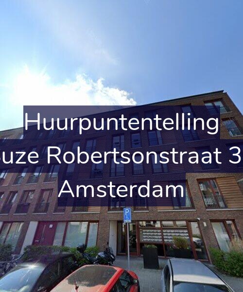 Foto gevel Huurpuntentelling voor Suze Robertsonstraat 35, Amsterdam