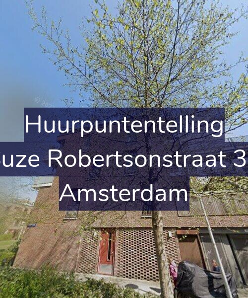 Foto gevel Huurpuntentelling voor Suze Robertsonstraat 37, Amsterdam
